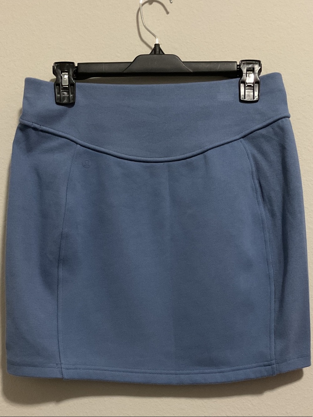 Lululemon Scuba High-Rise Mini Skirt- Prep Blue-Size M (NWOT)
